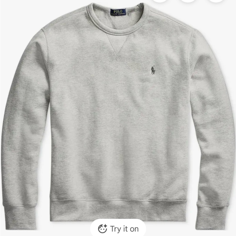 Ralph Lauren Gray Crewneck Sweatshirt
Size Large
EUC
Never really worn